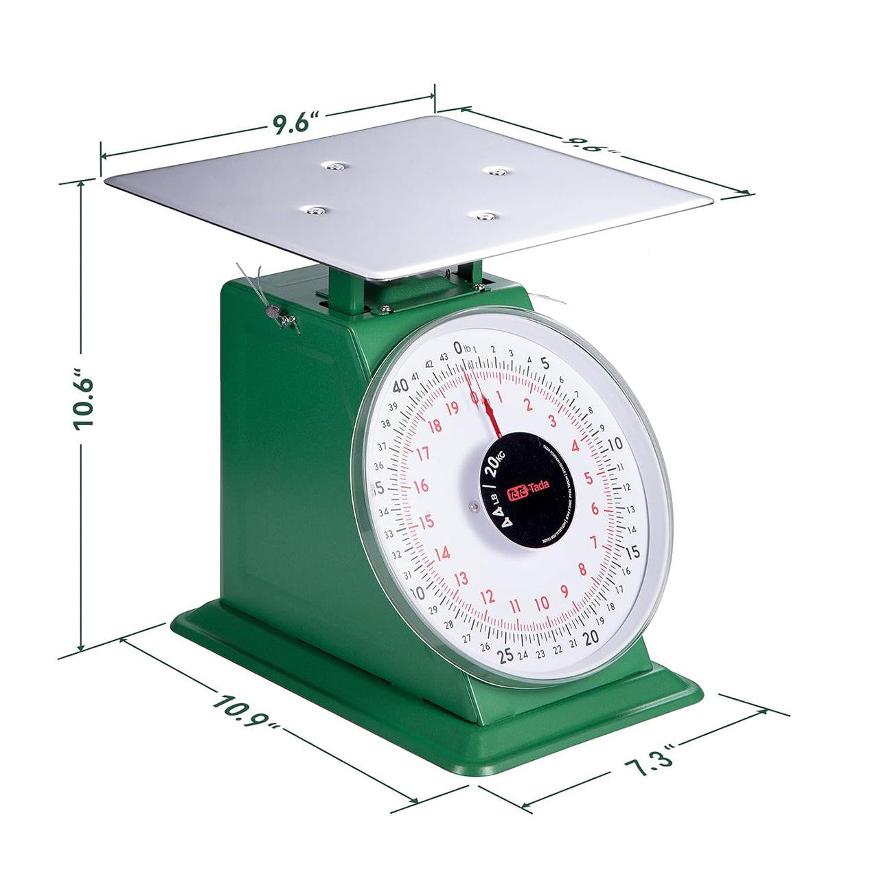 44 lb Heavy Duty Investment Scale with Stainless Steel Platform