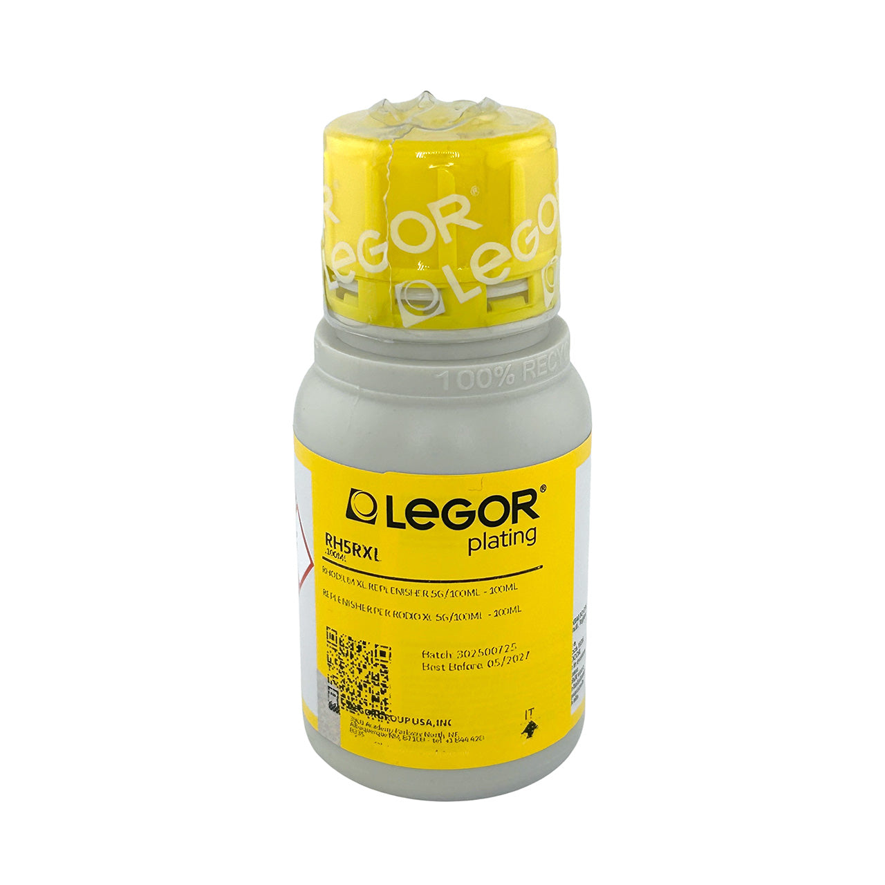Legor® XL White Rhodium Replenisher 5 Grams - 100ml