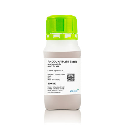 Umicore® RHODUNA® 275 Black Rhodium Pen Plating Solution – 2 Gram Rh, 100ML