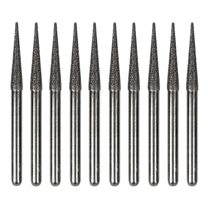 Diamond Bur 35P 3.5X19mm Medium - 1/8" Shank (Pkg of 10)