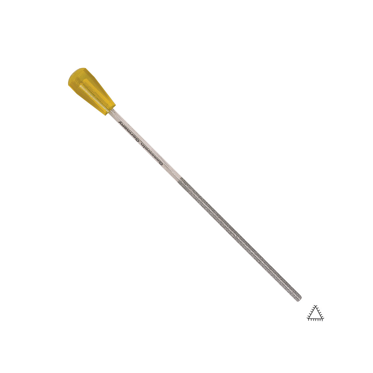 Square Micro Files Spectra Diamond Micro Files - Three-Square | Gesswein