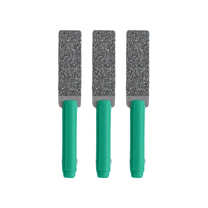 Dipromini Mini-Filer Diamond Tips, 2mm Shank - Rectangle, D151 (Pkg. of 3)