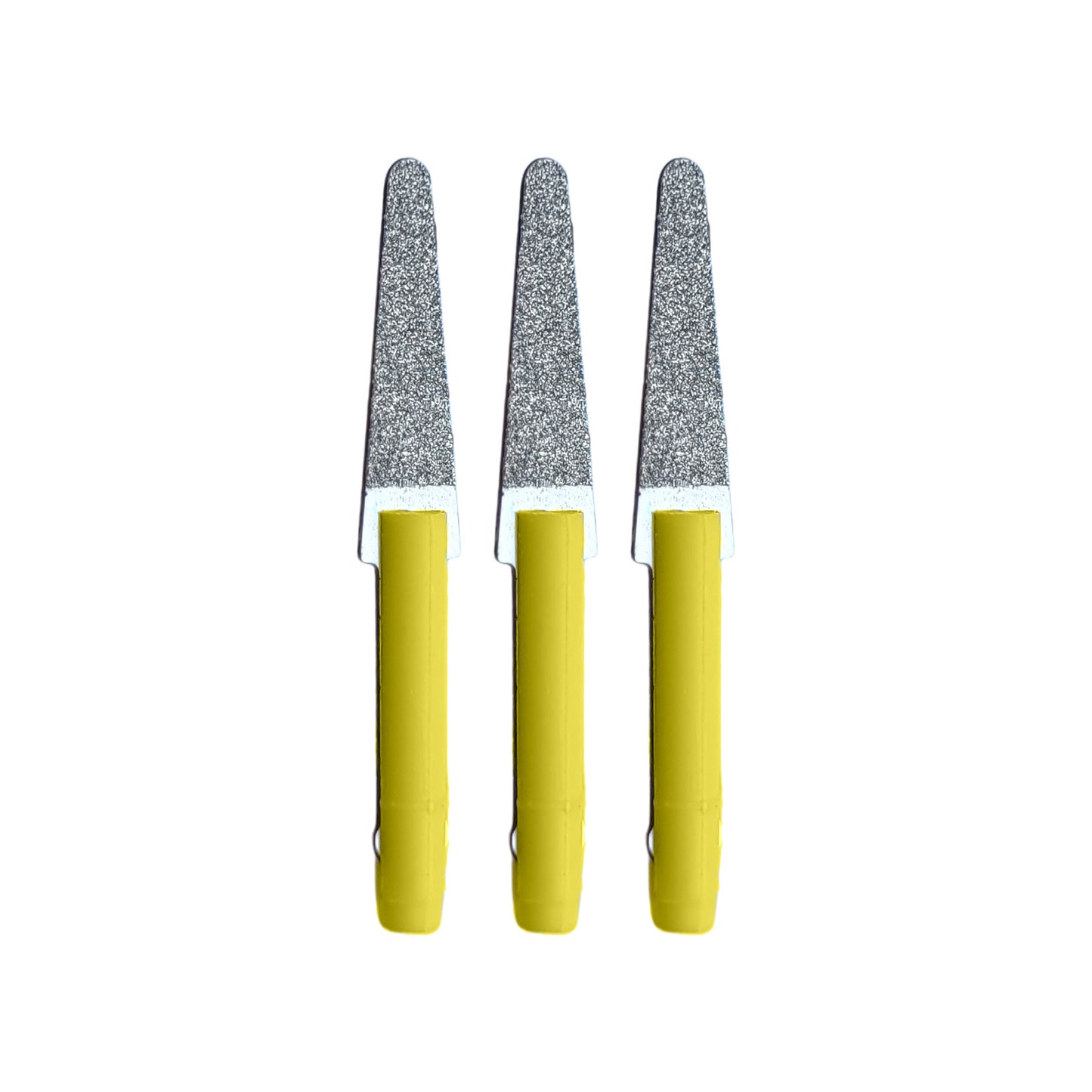 Dipromini Mini-Filer Diamond Tips, 2mm Shank - Spatula, D64 (Pkg. of 3)