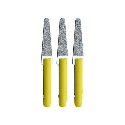 Dipromini Mini-Filer Diamond Tips, 2mm Shank - Spatula, D64 (Pkg. of 3)