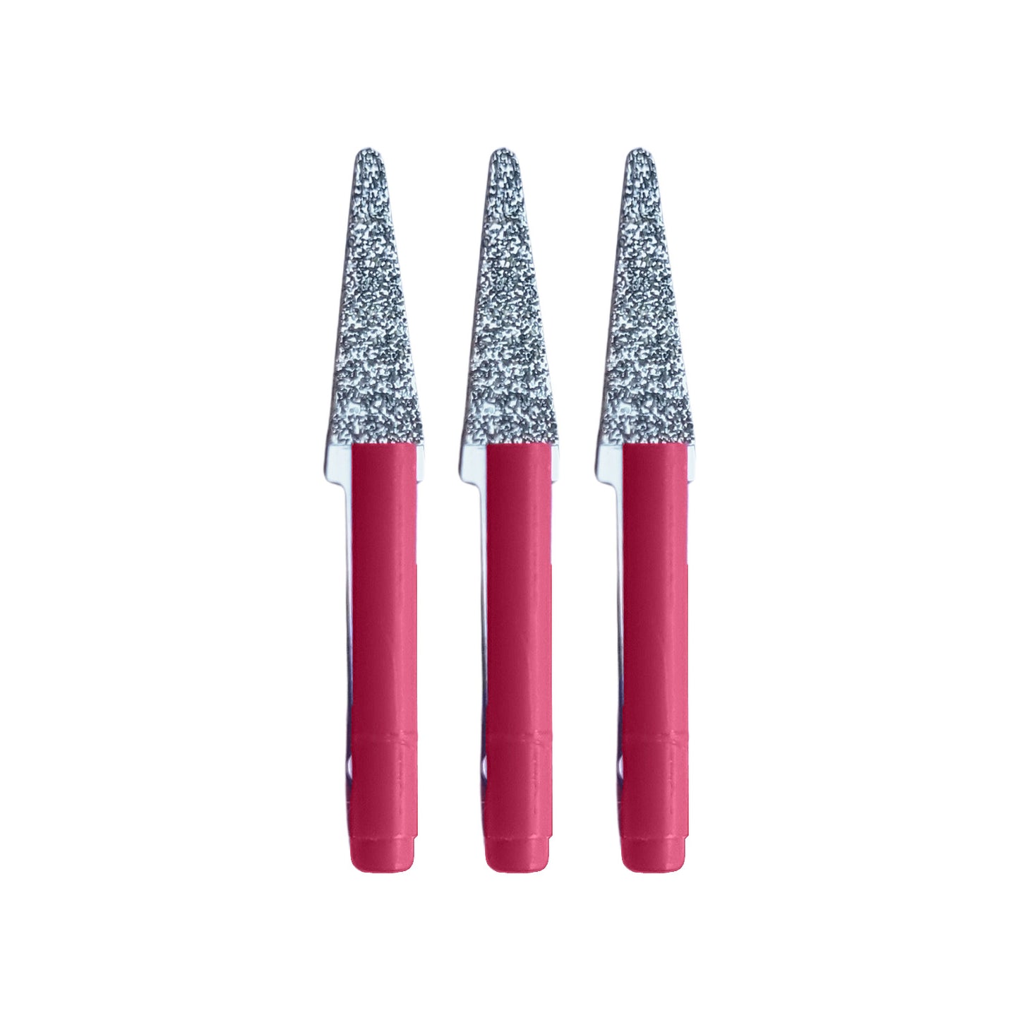 Dipromini Mini-Filer Diamond Tips, 2mm Shank - Knife, D181 (Pkg. of 3)