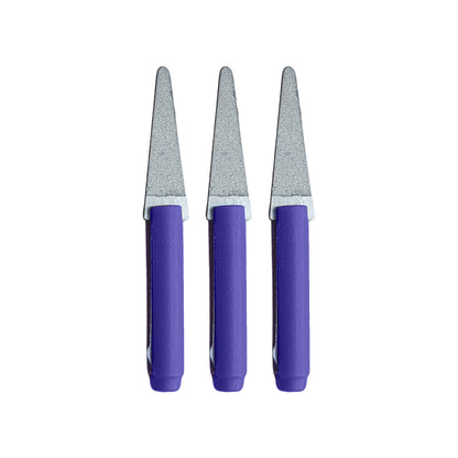 Mini-Filer Diamond Tips, 2mm Shank - Knife, 15 Micron (Pkg. of 3)