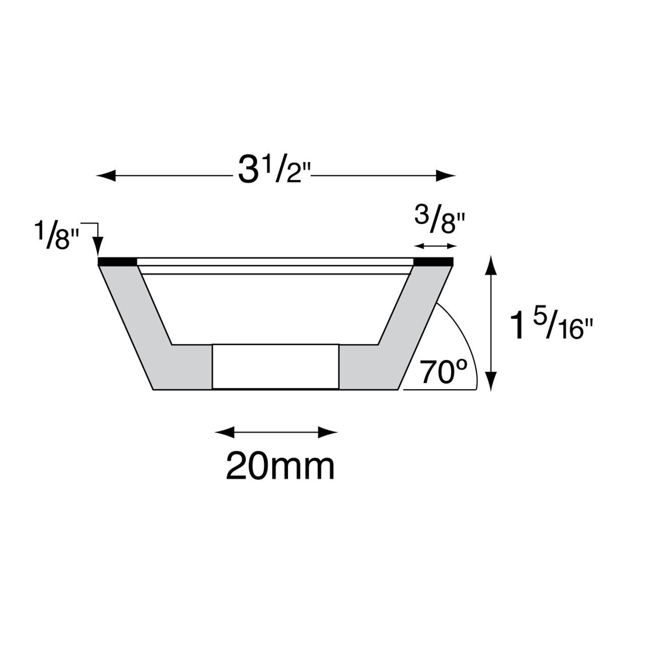 Diamond Grinding Wheels - 11A2