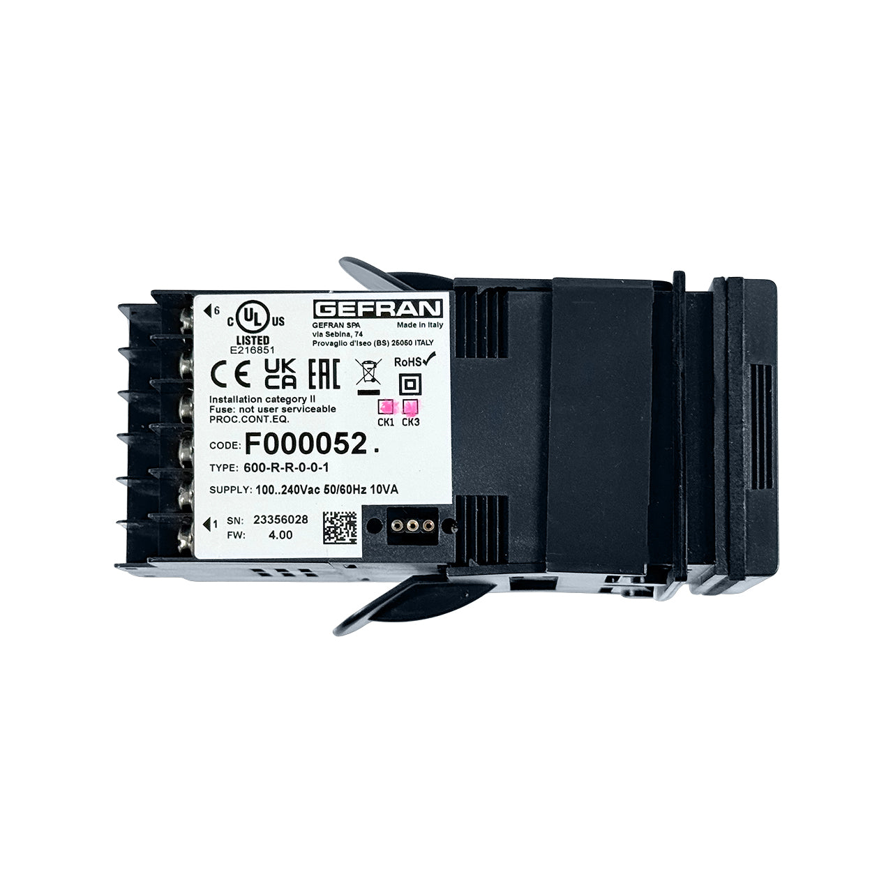 Gefran 600 Digital Temperature Controller for Galloni Pressovac Dual