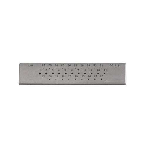 Steel Drawplate Round #2