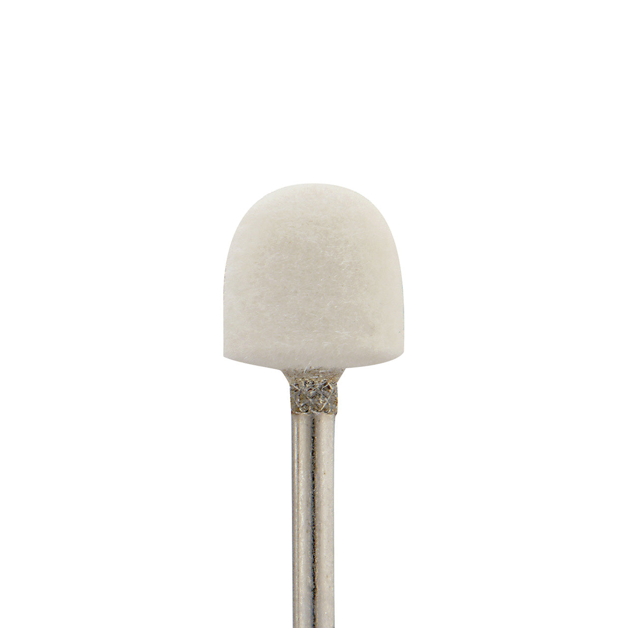 Mounted Felt Bobs, Round & Cone - 1/8" Shank, 1022 Hard  (Pkg. of 12)