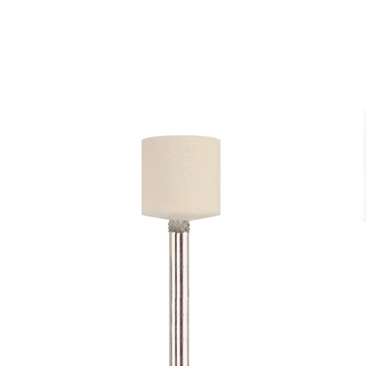 Mounted Felt Bobs, Cylinders - 1/4" Shank, 1107 Hard  (Pkg. of 12)