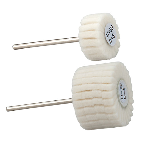 Felt Flap Wheels - 1/8" Shank