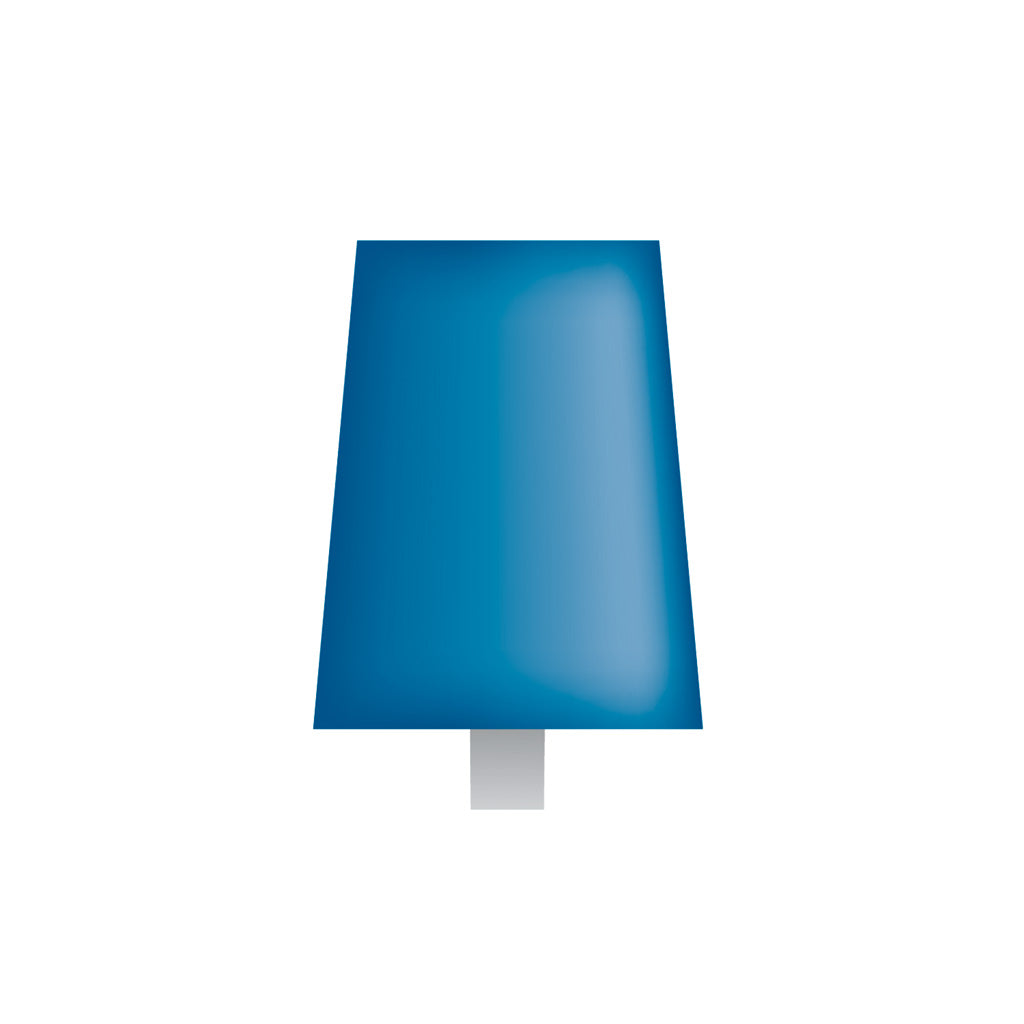 B91 Blue Mounted Points 3mm Shank (Pkg of 24)