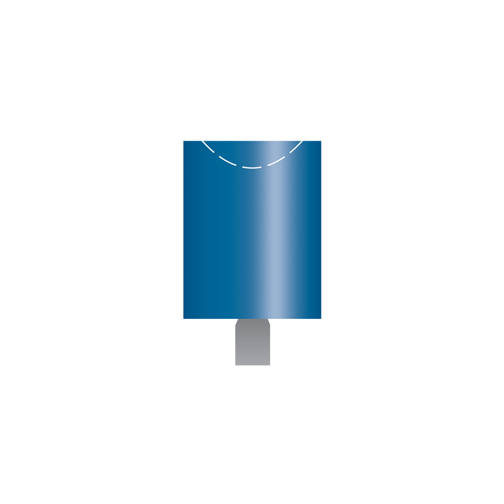 Blue Mounted Points, 3mm Shank - B132, Box of 72