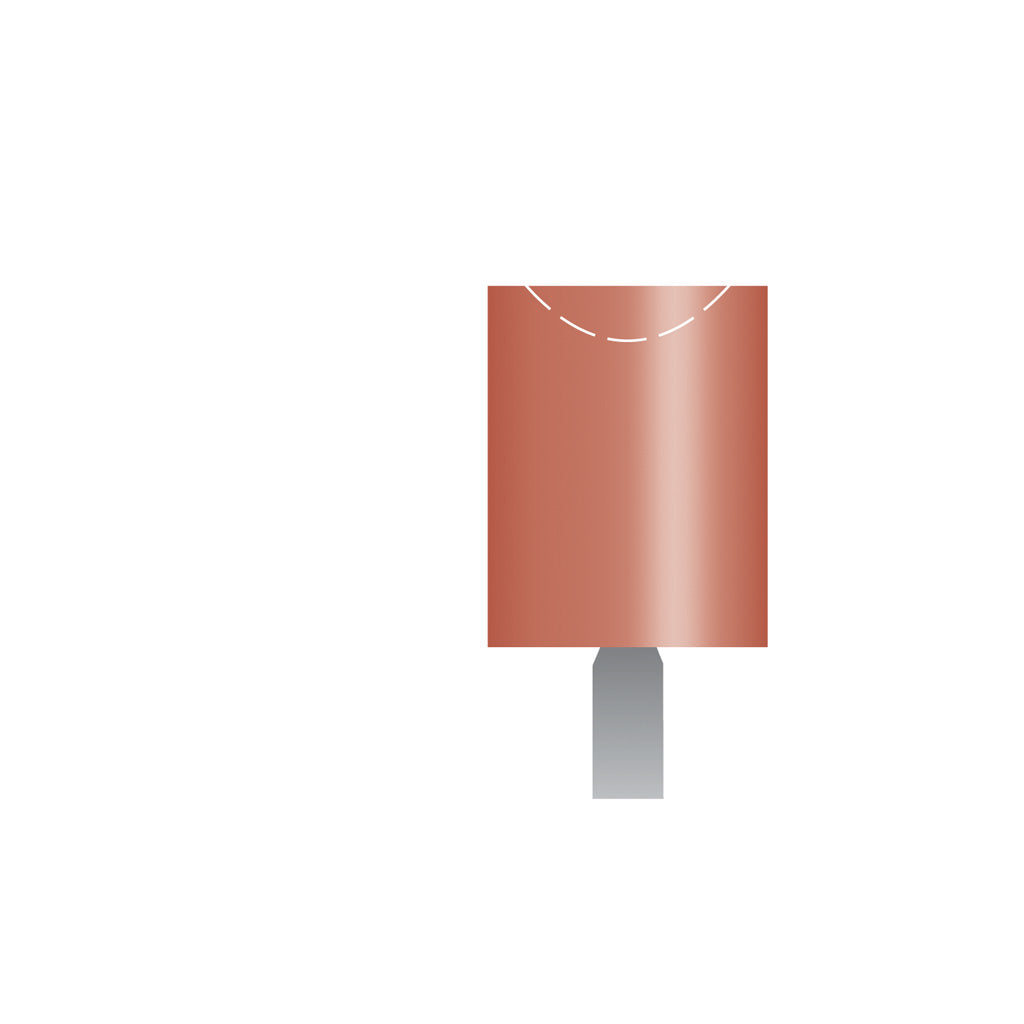 B132 Red Mounted Points 1/8" Shank (Pkg of 24)