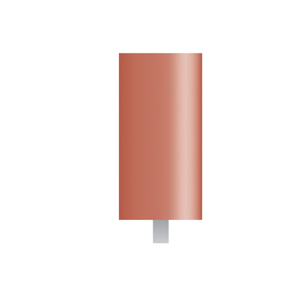 W187 Red Mounted Points 1/8" Shank (Pkg of 24)