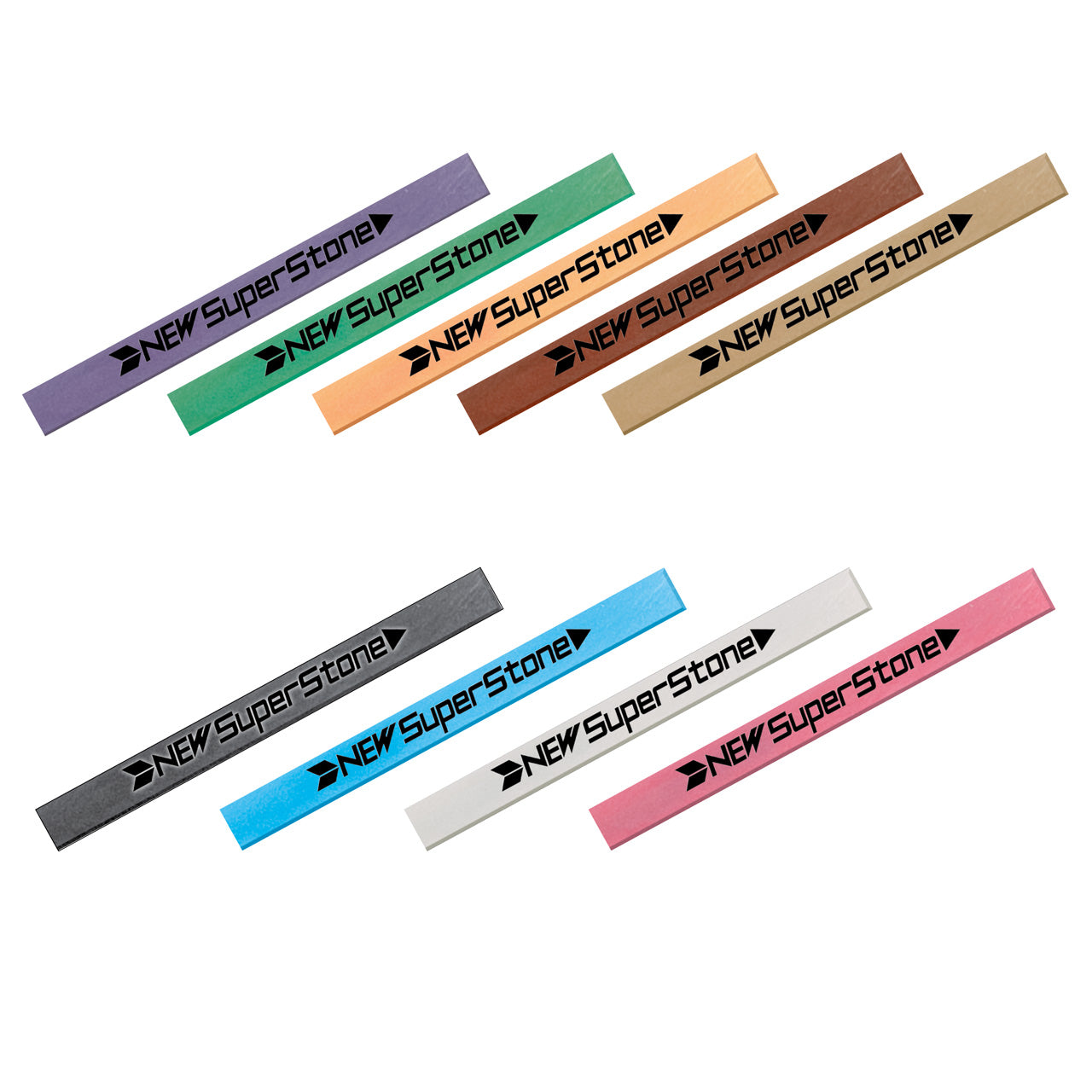 NSS Precut All-Grit Set of 9 1x4x40mm Super Ceramic Stones