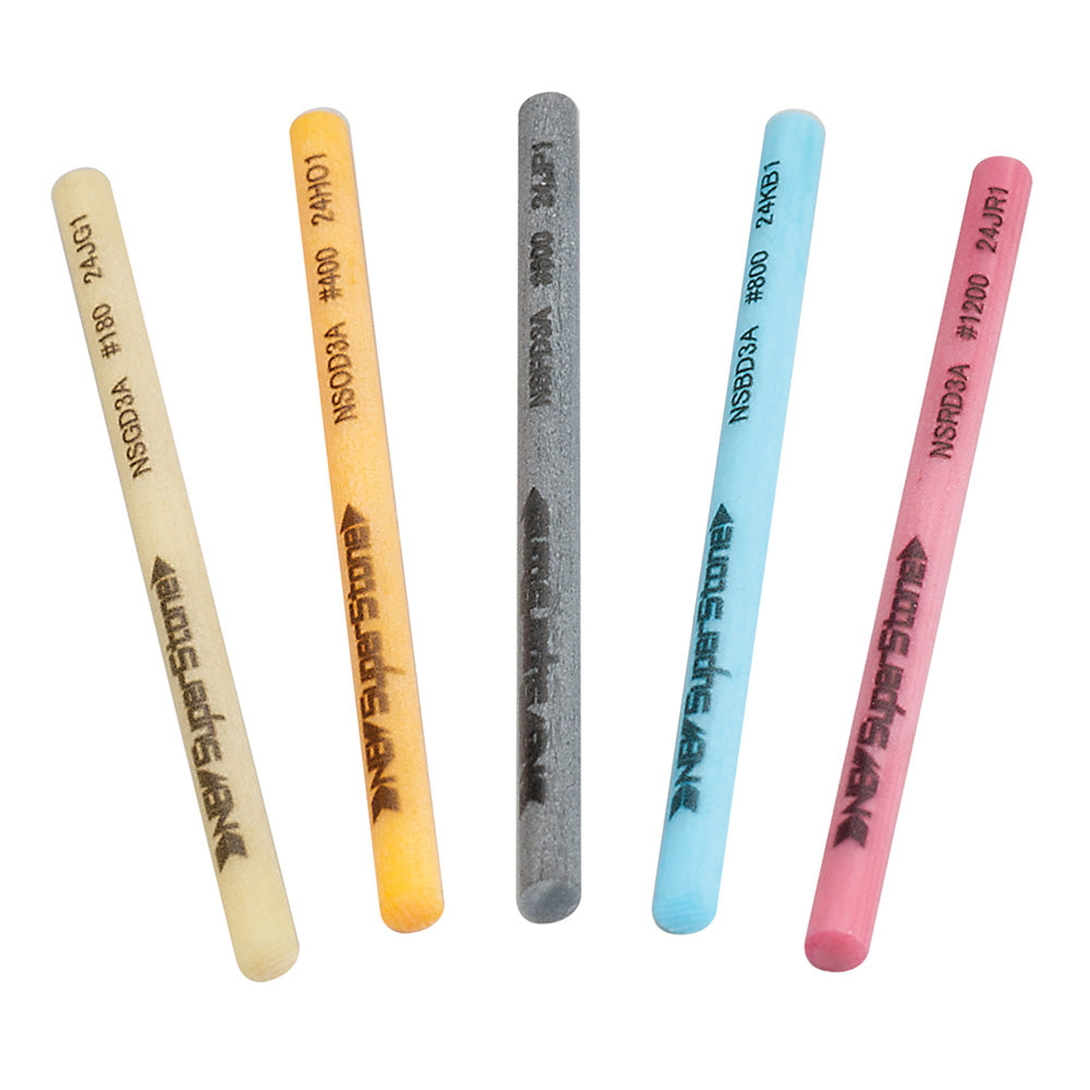 New Super Ceramic Stone 5 Piece 2.35mm Round Stone Set