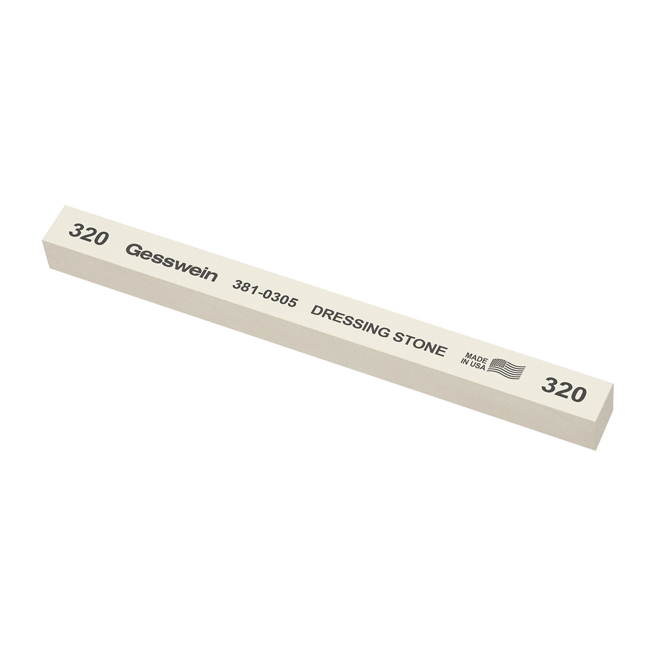 VS Dressing Stones for Diamond Wheels - 1/2" x 1/2" x 6", 320 Grit  (Pkg. of 6)