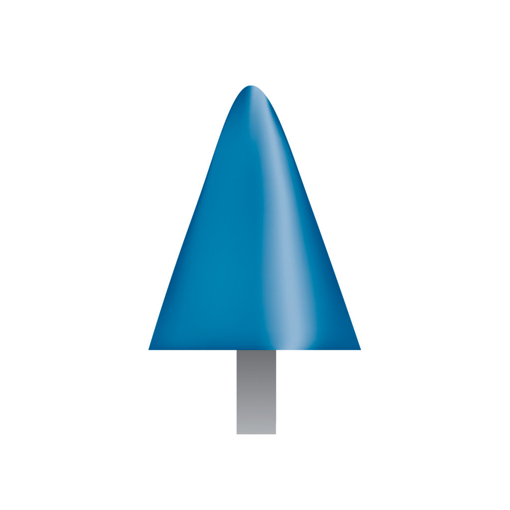 B41 Blue Mounted Points 1/8" Shank (Pkg of 24)