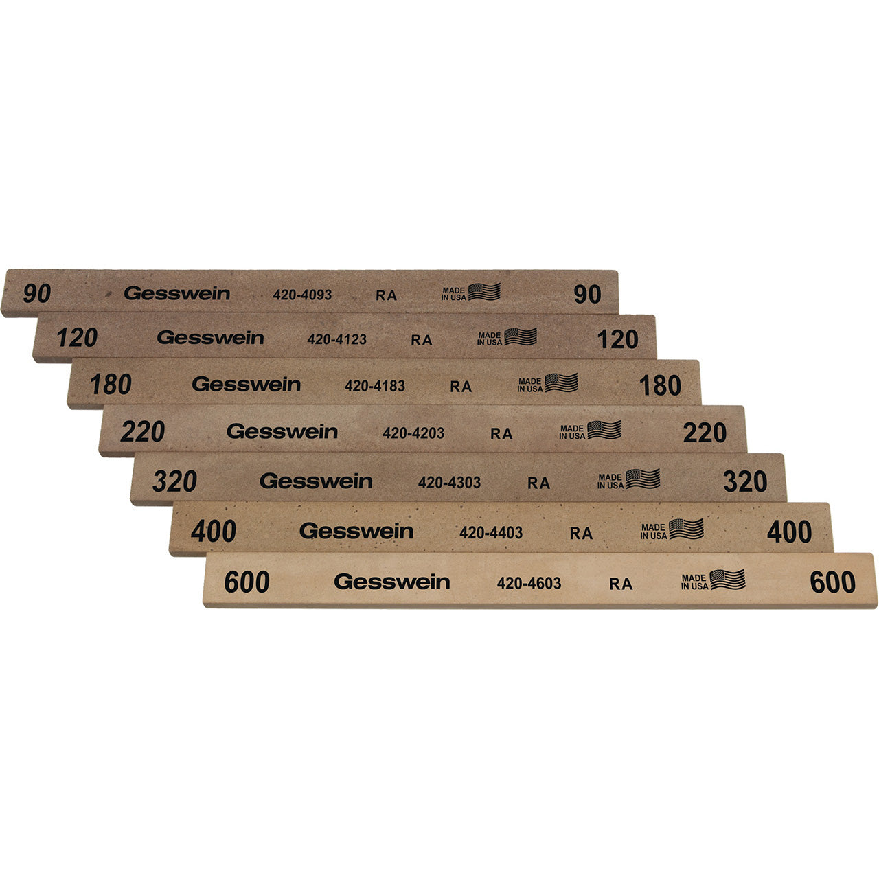 Gesswein® Polishing Stone All-Grit Sets