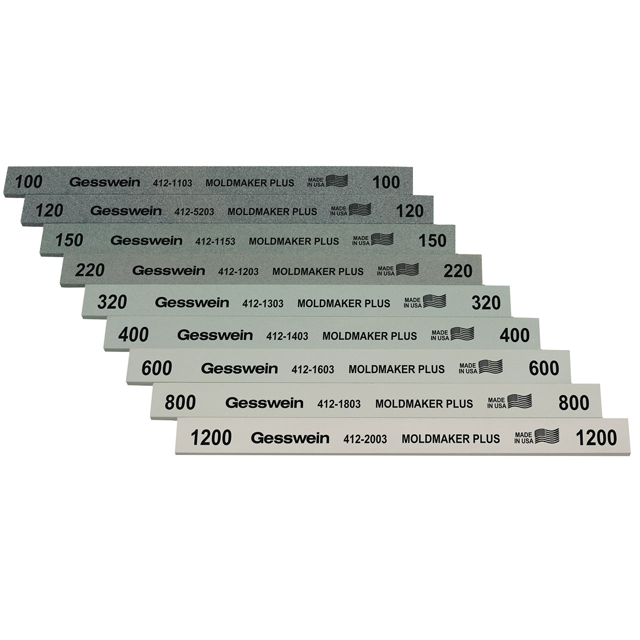 Gesswein® Finishing Stone AllGrit Sets Moldmaker Plus Gesswein