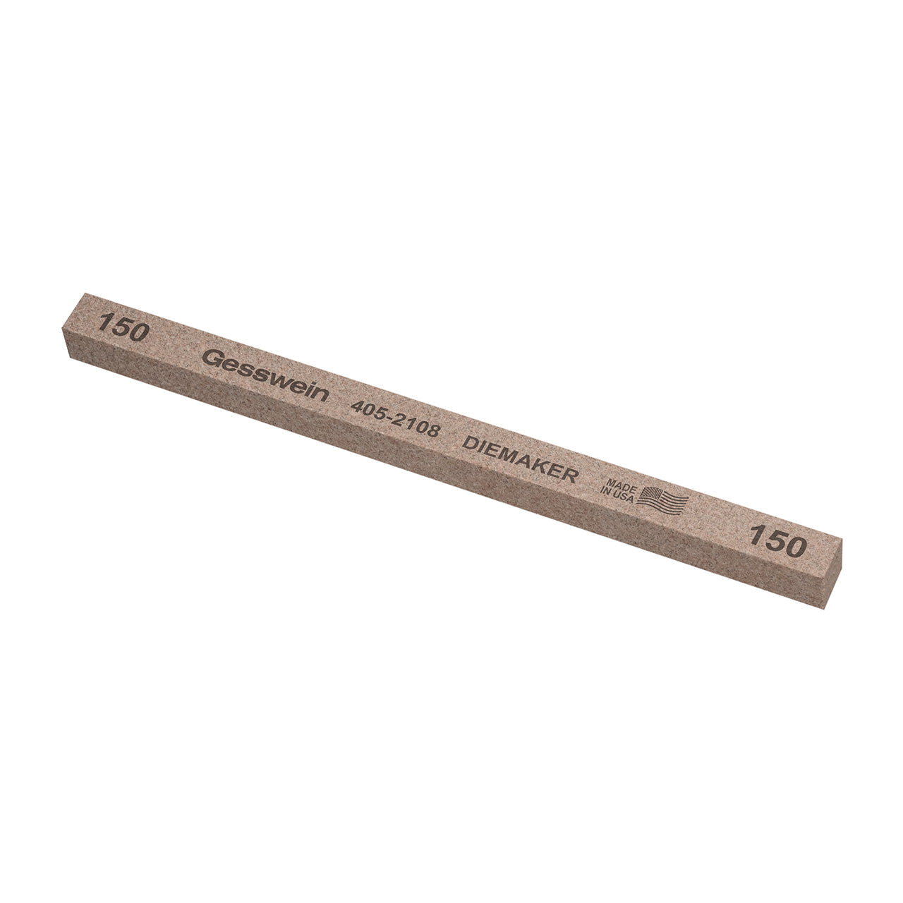 Gesswein® Diemaker Stones - 3/8" x 3/8" x 6", 150 Grit  (Pkg. of 12)
