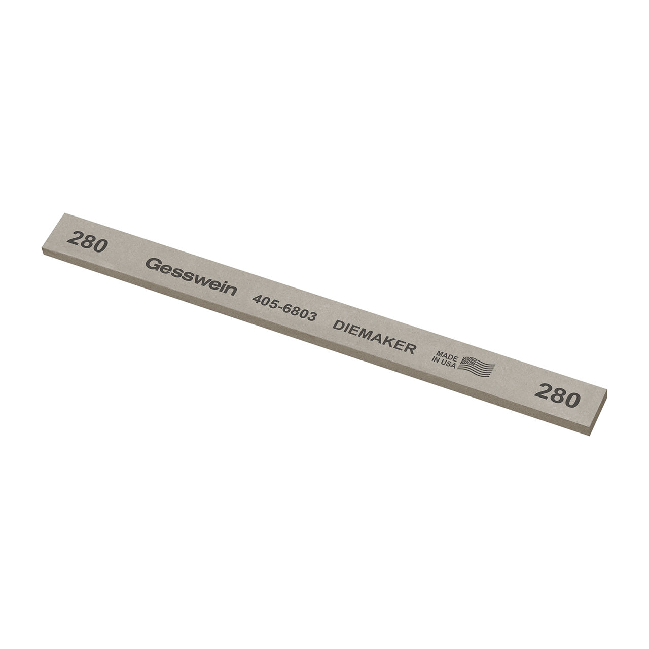 Gesswein® Diemaker Stones - 1/2" x 1/8" x 6", 280 Grit  (Pkg. of 12)