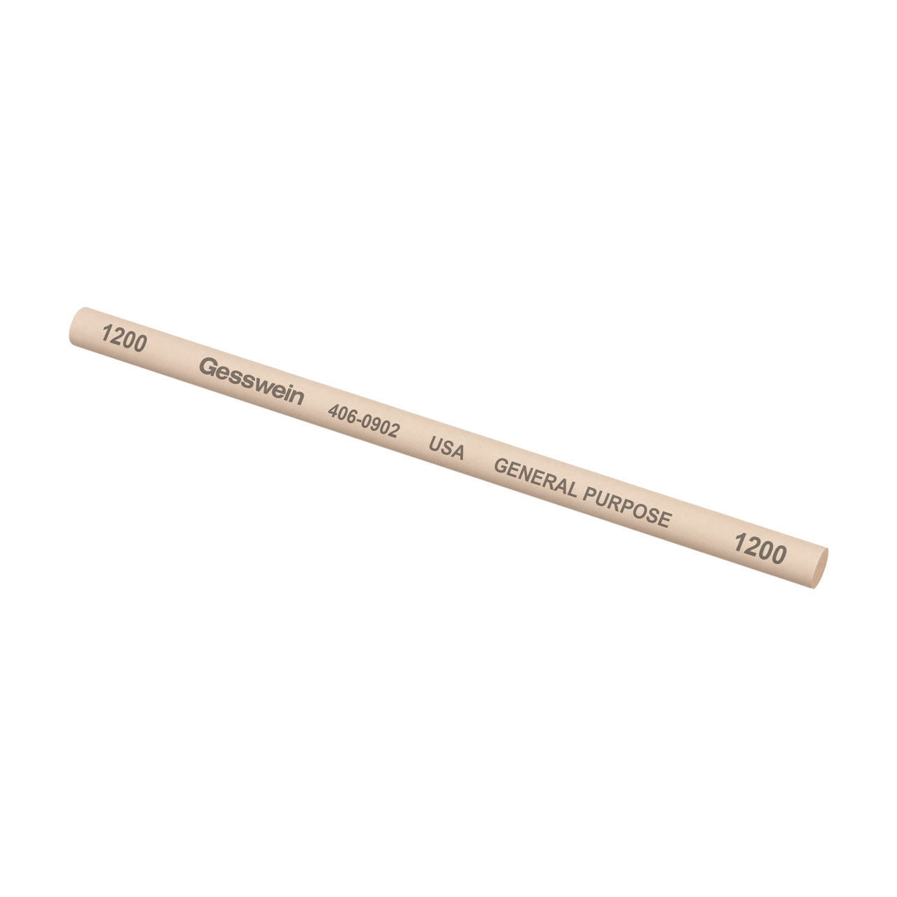 Gesswein® General Purpose Stones - 1/4" Round x 6", 1200 Grit  (Pkg. of 6)