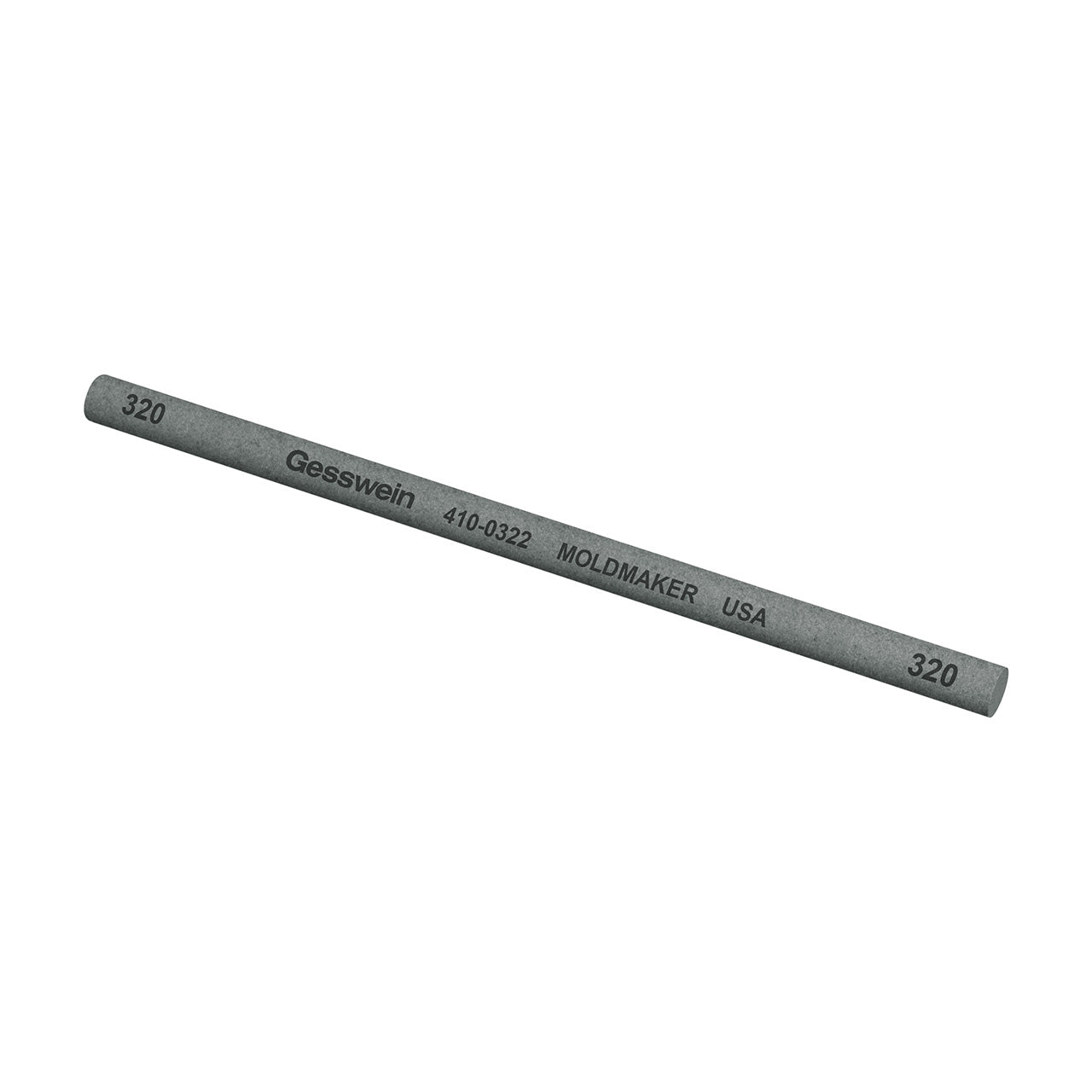 Gesswein® Moldmaker Stones - 1/4" x 6" Round, 320 Grit  (Pkg. of 6)