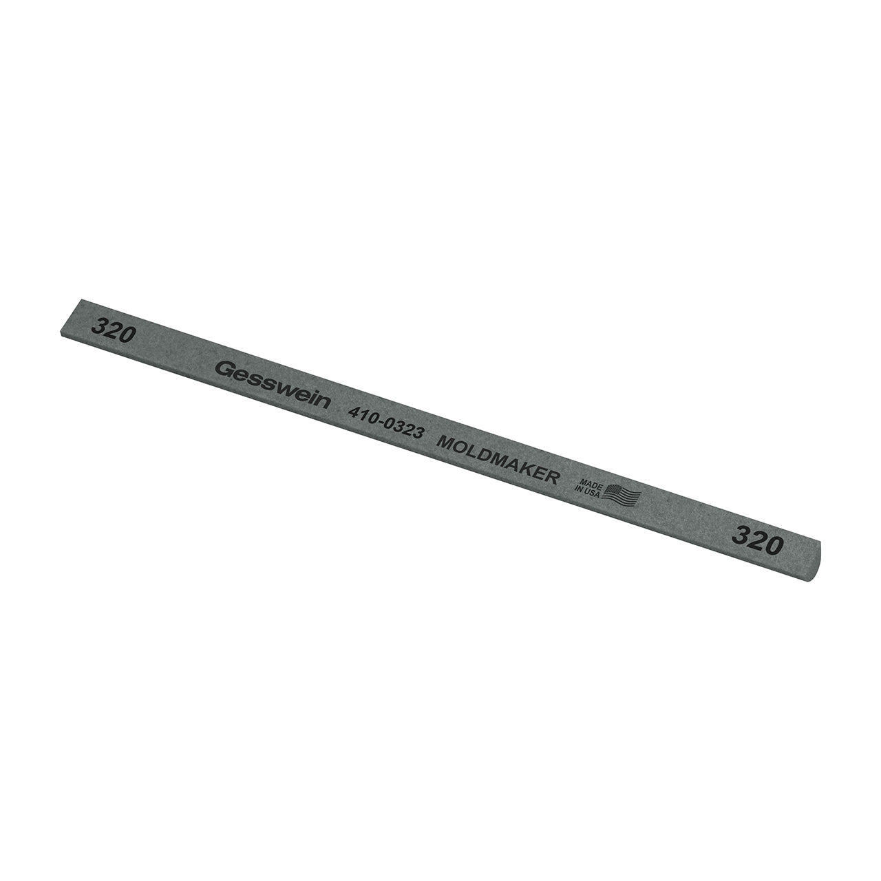 Gesswein® Moldmaker Stones - 1/4" x 6" Hybrid, 320 Grit  (Pkg. of 12)