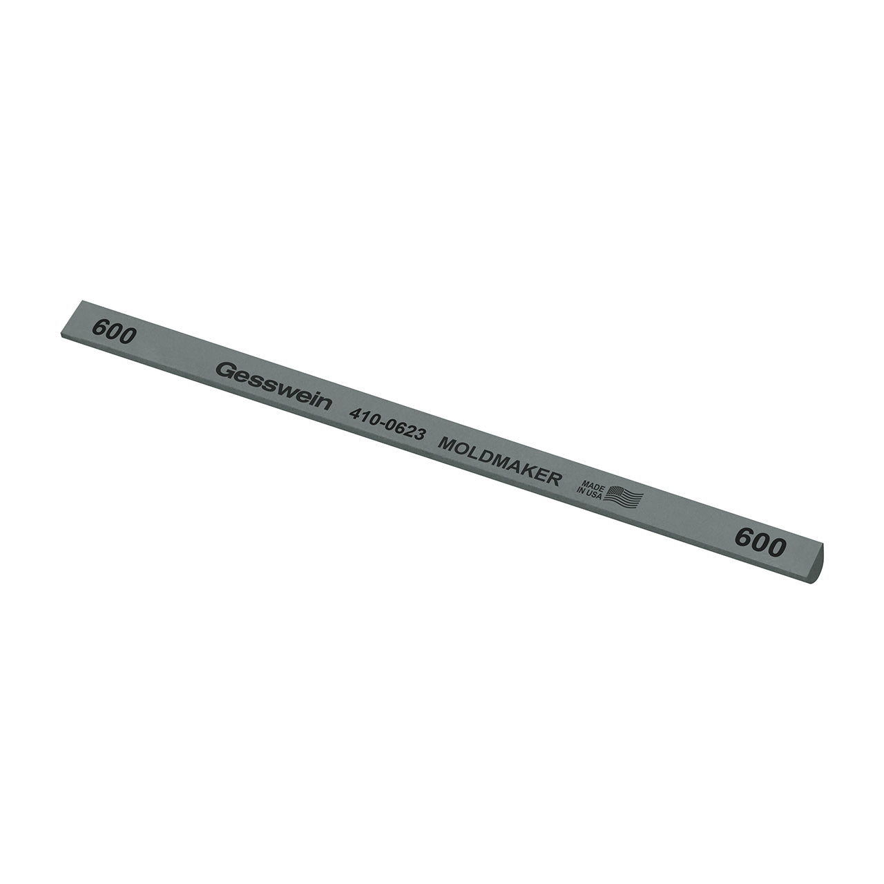 Gesswein® Moldmaker Stones - 1/4" x 6" Hybrid, 600 Grit  (Pkg. of 12)