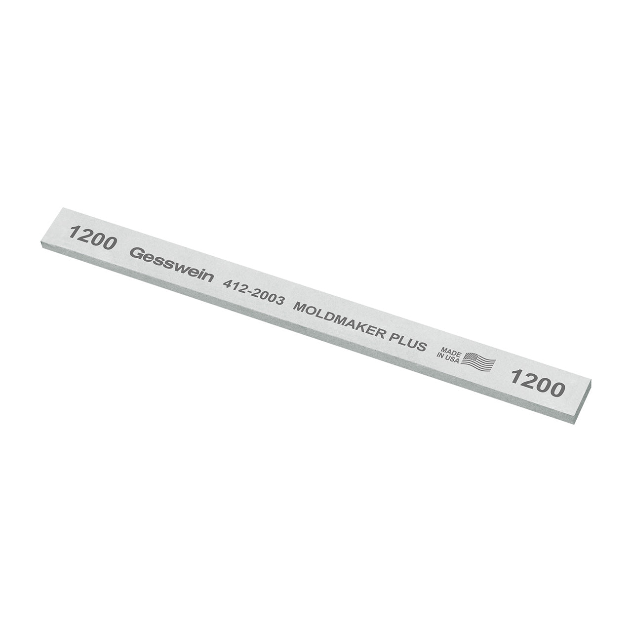 Gesswein® Moldmaker Plus Stones - 1/2" x 1/8" x 6", 1200 Grit  (Pkg. of 12)