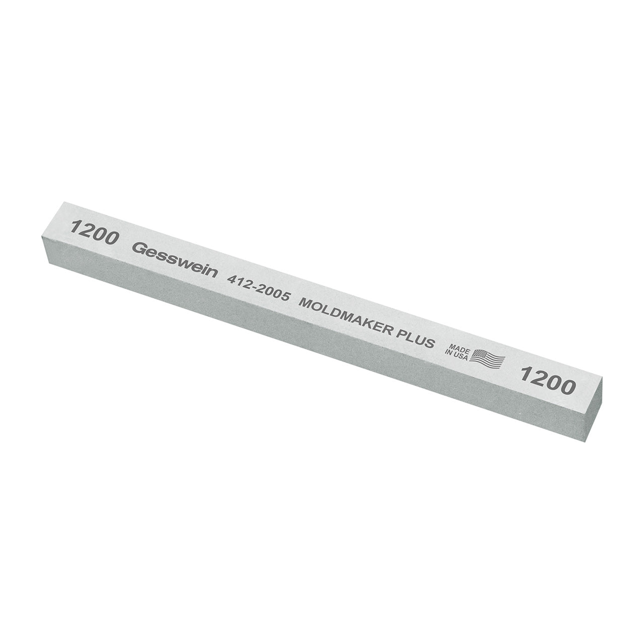 Gesswein® Moldmaker Plus Stones - 1/2" x 1/2" x 6", 1200 Grit  (Pkg. of 6)