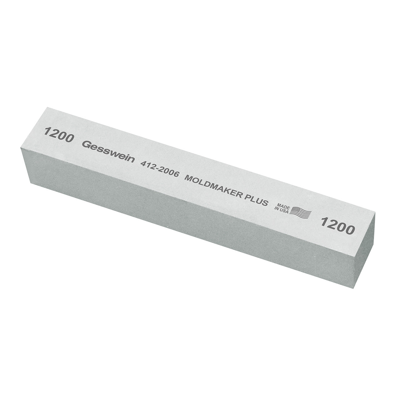 Gesswein® Moldmaker Plus Stones - 1" x 1" x 6", 1200 Grit  (Pkg. of 6)