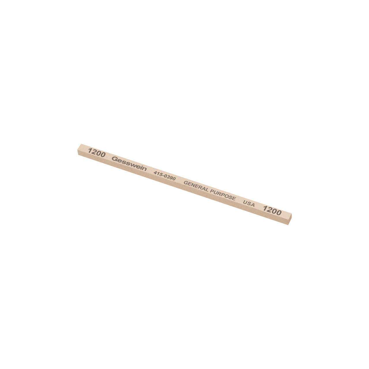 Gesswein® General Purpose Stones - 5/32" x 5/32" x 4", 1200 Grit  (Pkg. of 12)