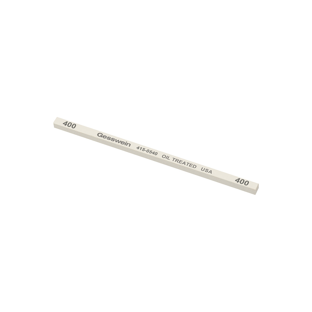 Gesswein® Oil-Treated Stones - 5/32" x 5/32" x 4", 400 Grit  (Pkg. of 12)