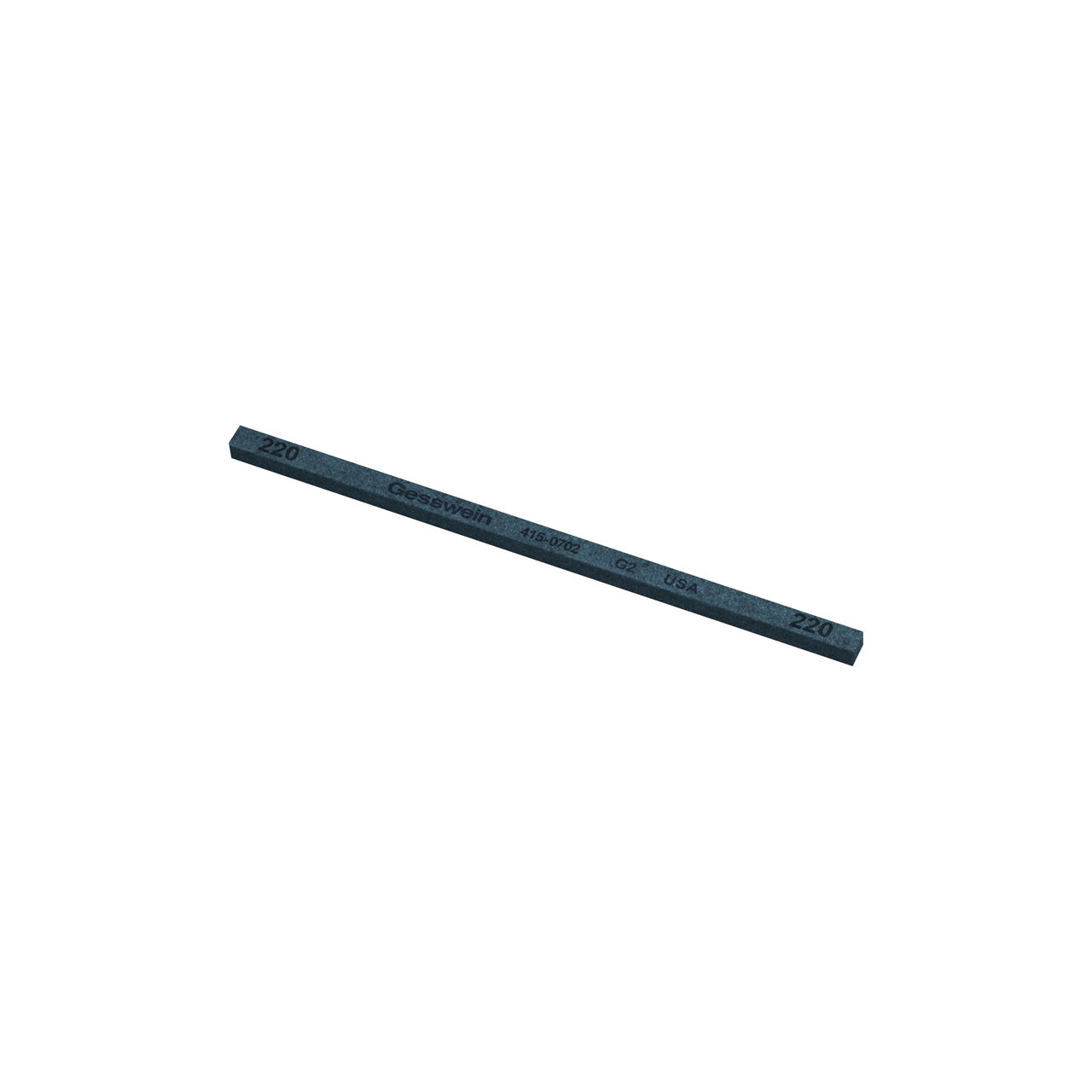 Gesswein® G2 Stones - 5/32" x 5/32" x 4", 220 Grit  (Pkg. of 12)