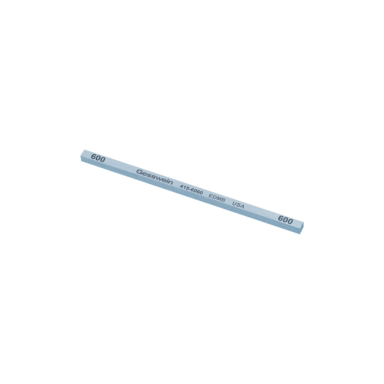 Gesswein® EDM Blue Stones - 5/32" x 5/32" x 4", 600 Grit  (Pkg. of 12)