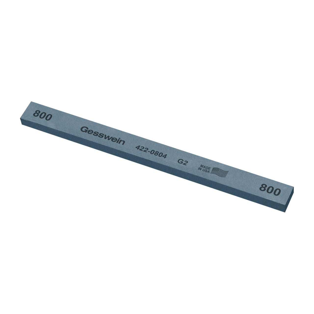 Gesswein® G2 Stones - 1/2" x 1/4" x 6", 800 Grit  (Pkg. of 12)