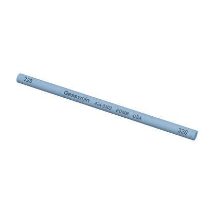 Gesswein® EDM Blue Stones - 1/4" Round x 6", 320 Grit  (Pkg. of 6)