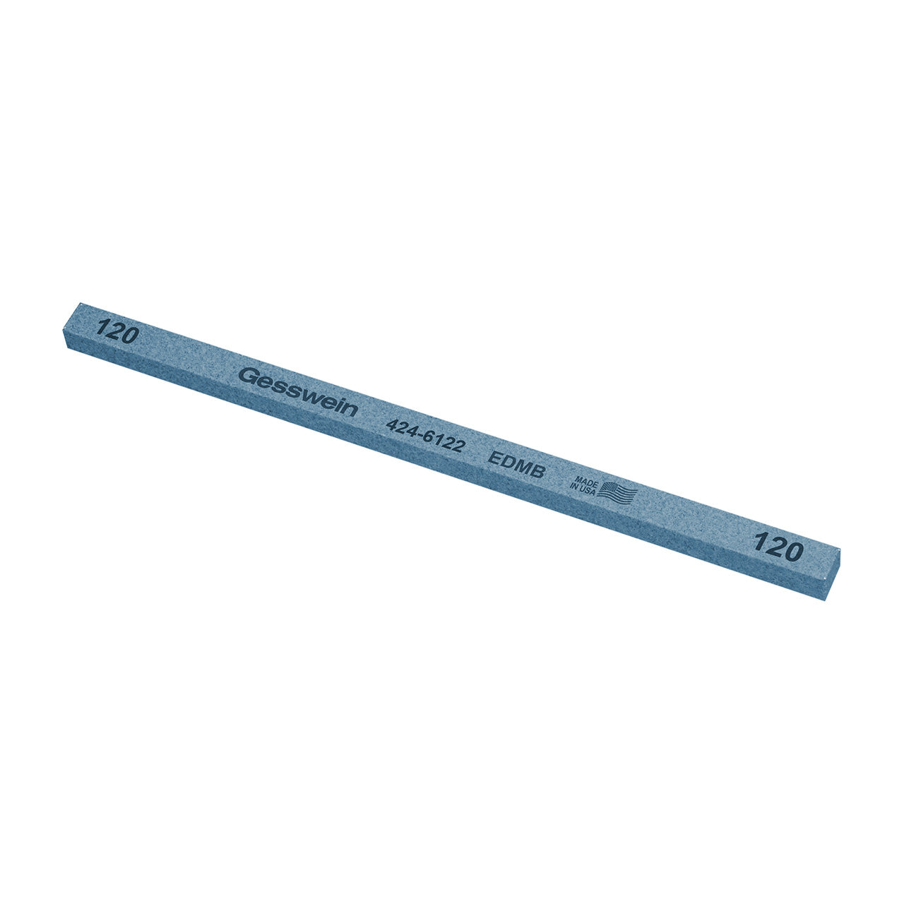 Gesswein® EDM Blue Stones - 1/4" x 1/4" x 6", 120 Grit  (Pkg. of 12)
