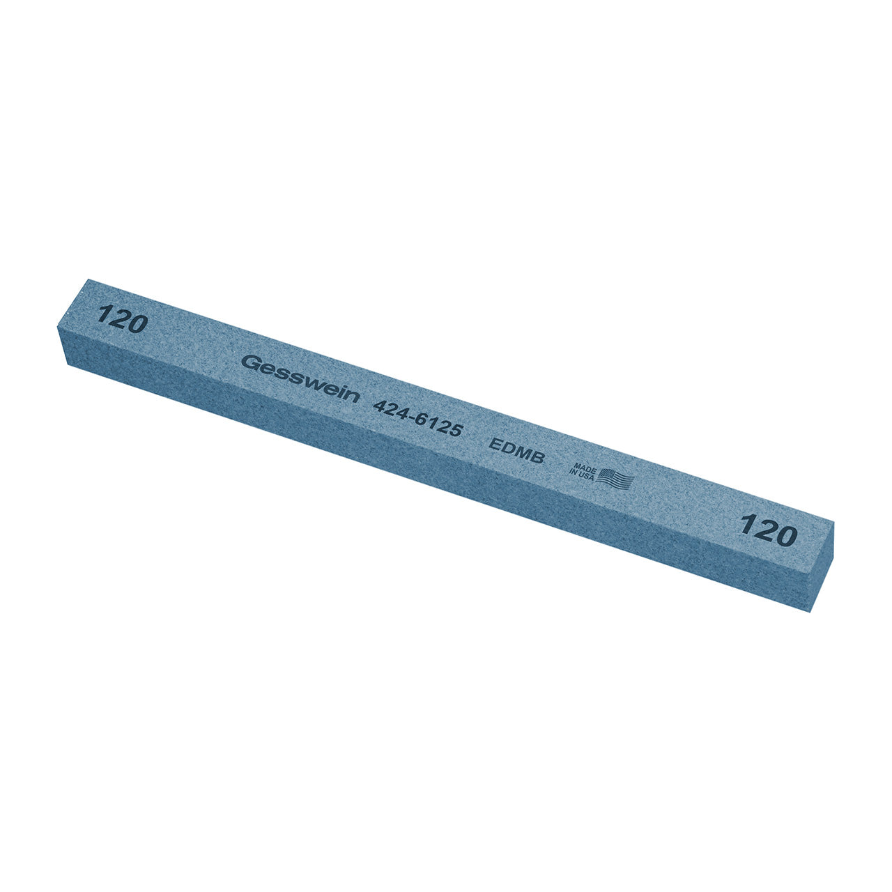 Gesswein® EDM Blue Stones - 1/2" x 1/2" x 6", 120 Grit  (Pkg. of 6)