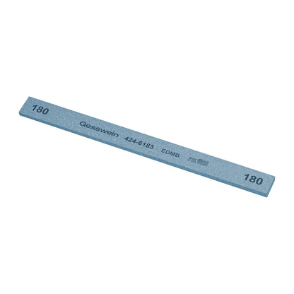 Gesswein® EDM Blue Stones - 1/2" x 1/8" x 6", 180 Grit  (Pkg. of 12)