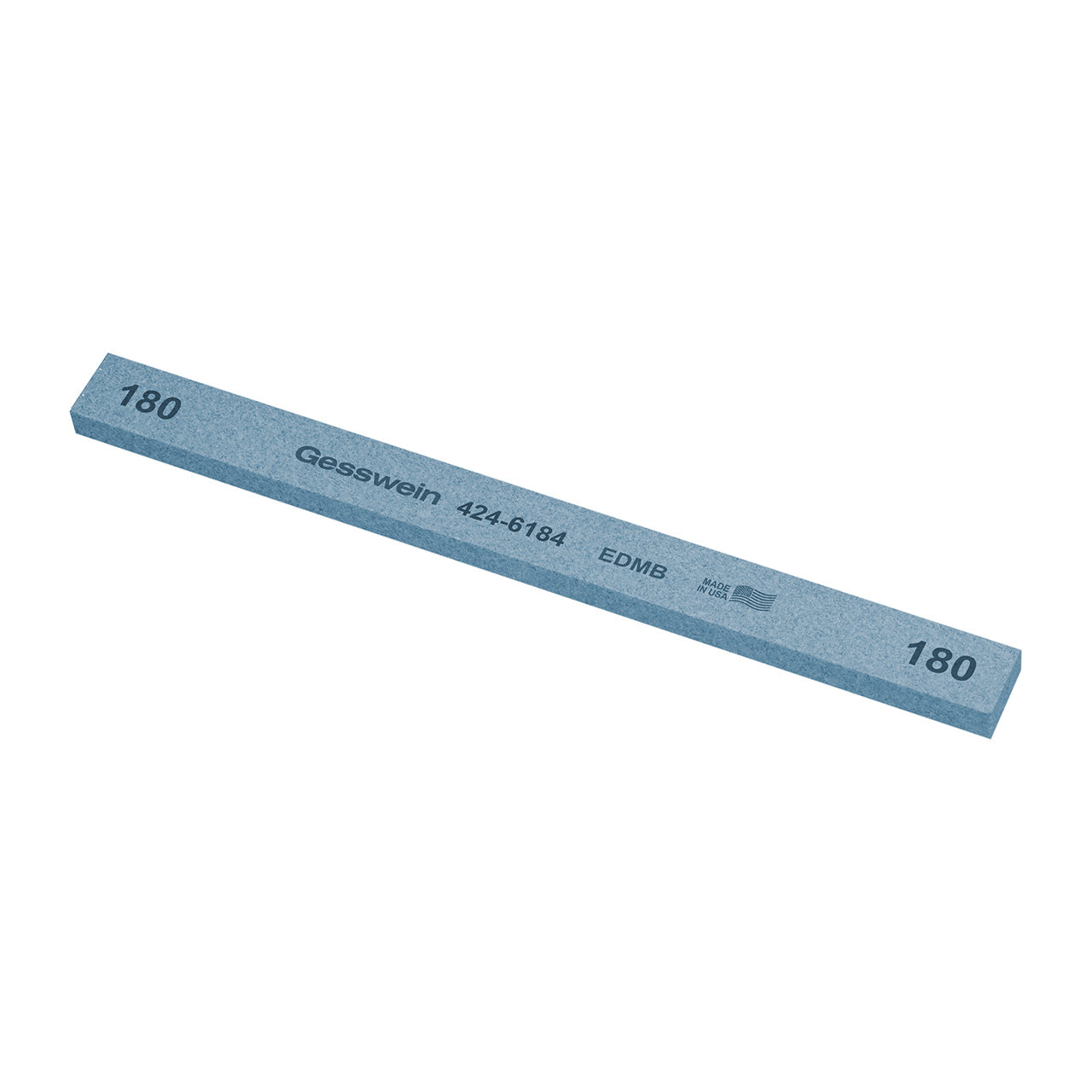 Gesswein® EDM Blue Stones - 1/2" x 1/4" x 6", 180 Grit  (Pkg. of 12)
