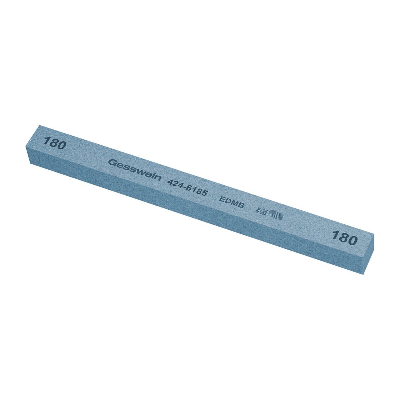 Gesswein® EDM Blue Stones - 1/2" x 1/2" x 6", 180 Grit  (Pkg. of 6)