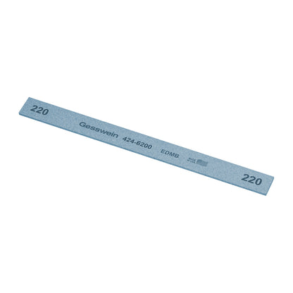 Gesswein® EDM Blue Stones - 1/2" x 1/16" x 6", 220 Grit  (Pkg. of 12)