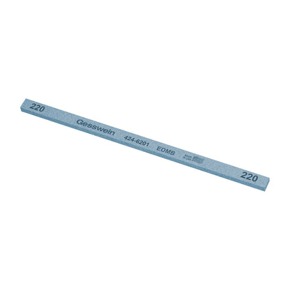 Gesswein® EDM Blue Stones - 1/4" x 1/8" x 6", 220 Grit  (Pkg. of 12)