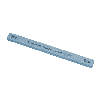 Gesswein® EDM Blue Stones - 1/2" x 1/4" x 6", 220 Grit  (Pkg. of 12)