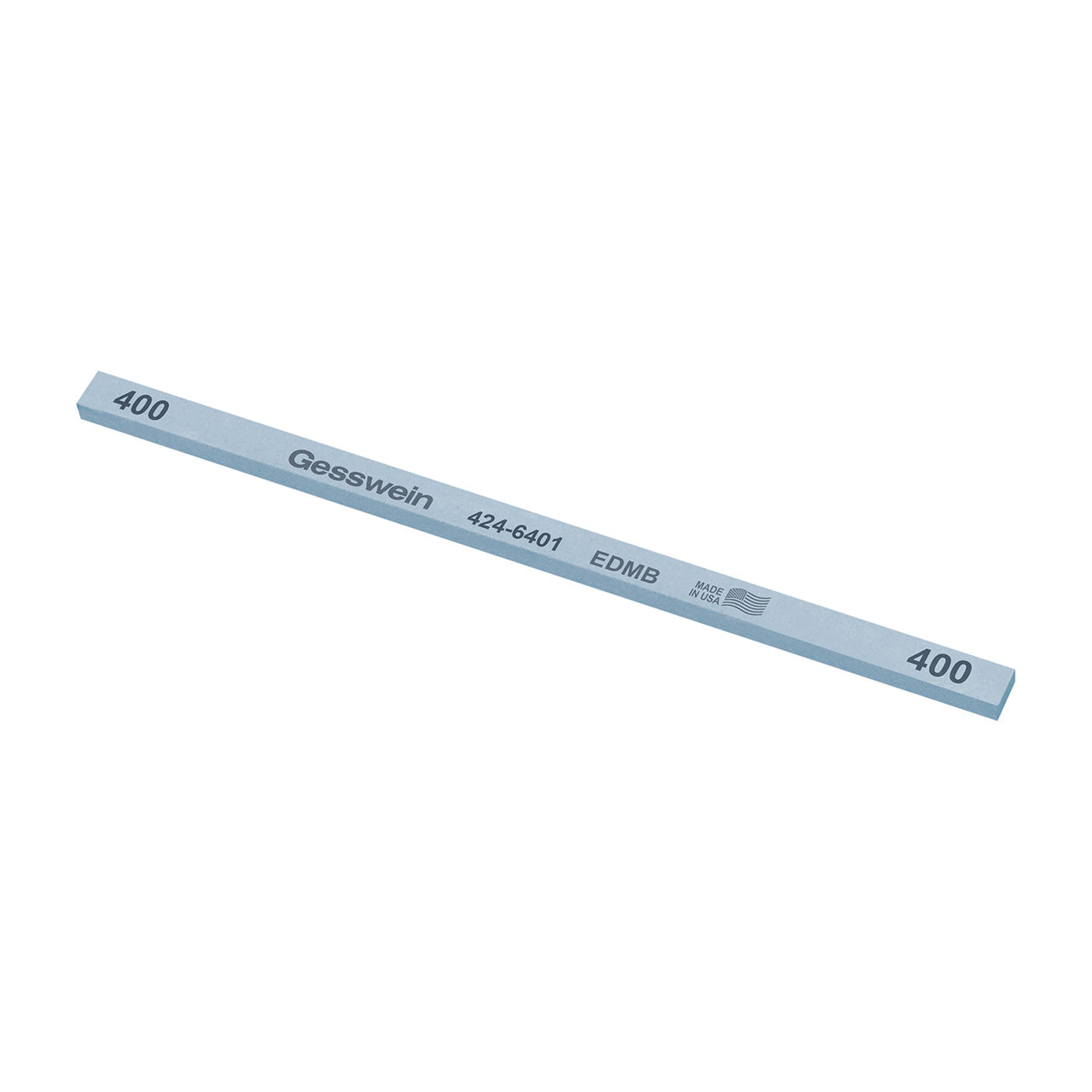Gesswein® EDM Blue Stones - 1/4" x 1/8" x 6", 400 Grit  (Pkg. of 12)